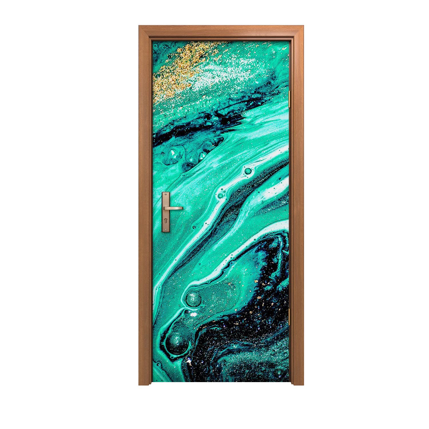 Autocollant de porte Coloray 90x200cm lavable et facile à poser