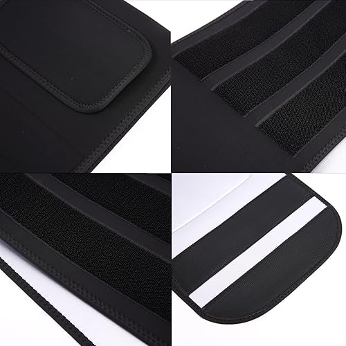 Miniatura 5 de Nano - Entrenadores de cintura plateados para mujer, cinturón reductor de cintura y banda para el sudor, reduce la grasa del vientre