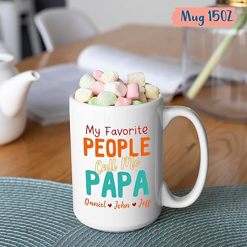 Miniatura 36 de Taza con texto en inglés "Best Papa Ever", tazas personalizadas para papá, tazas con foto personalizadas, regalos de hijo, hija, niños, taza de Taza