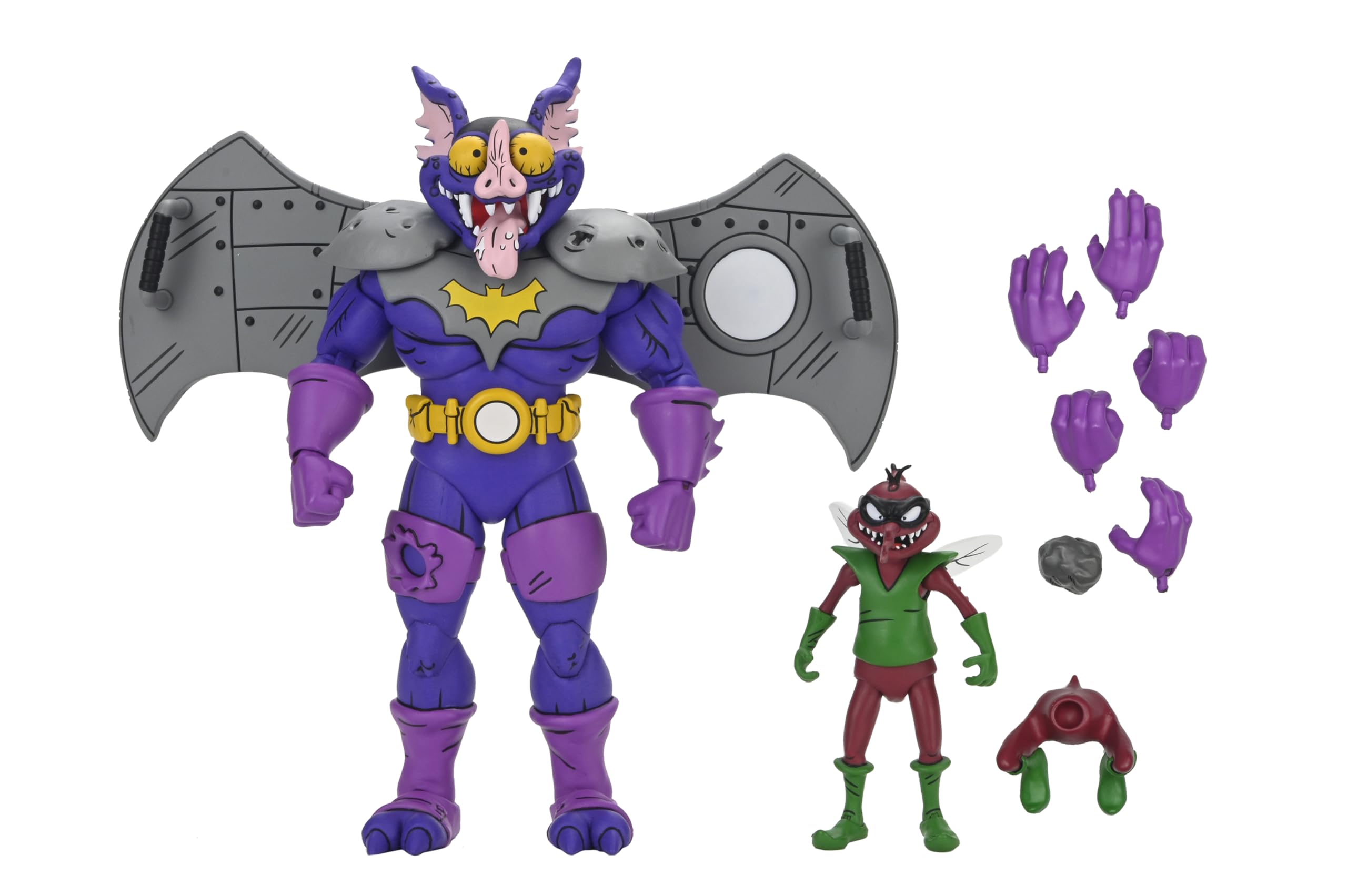 Teenage Mutant Ninja Turtles (Archie Comics) - 7” Scale Action Figure - Wingnut with Screwloose