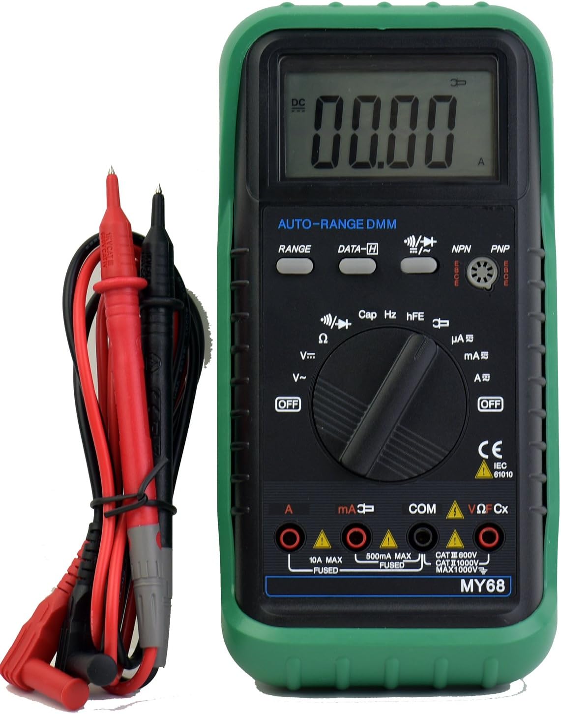 MY68 3 3/4 Autorange Digital Multimeter