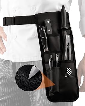 Chef Sac Holster | Scabbard | Culinary Tool Belt | Blade Belt Holder | Professional Case | Sheath-Compatible