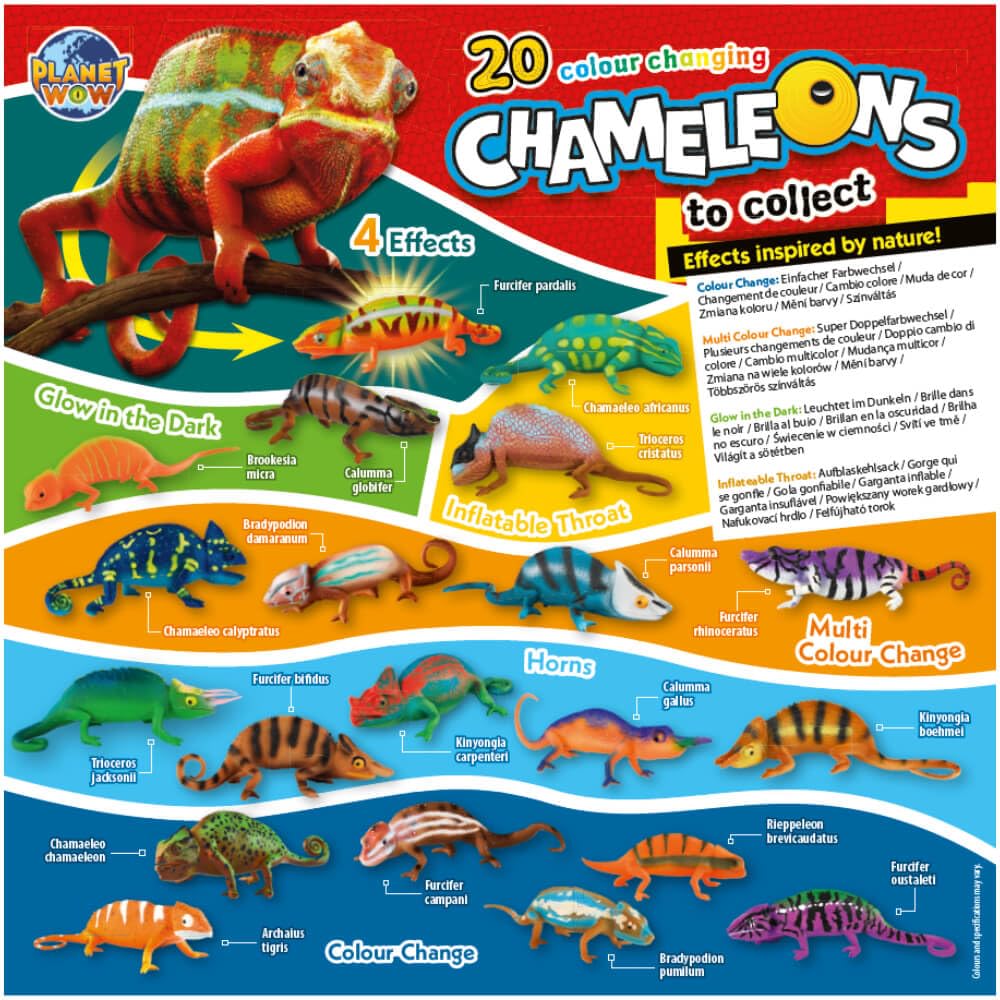 Generisch Blue Ocean Collectable Chameleons 2024 - Planet Wow
