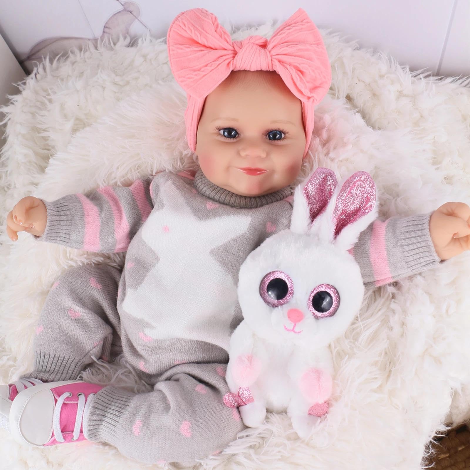 Zmywalne silikonowe winylowe lalki Reborn Baby Dolls Girl 50 cm realistyczna lalka noworodka realistyczna prawdziwy rozmiar dziecka oczy otwarte anatomicznie poprawne noworodek Bebe zabawki
