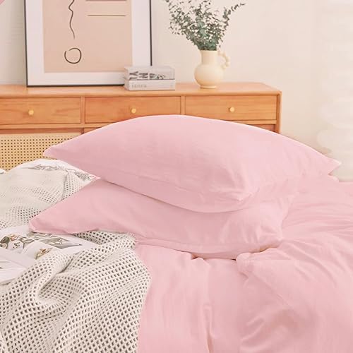 Miniatura 3 de yundo Juego de funda de edredón bohemio tamaño Queen, juego de funda de edredón con textura a rayas, juego de ropa de cama de 3 piezas bordado ultra