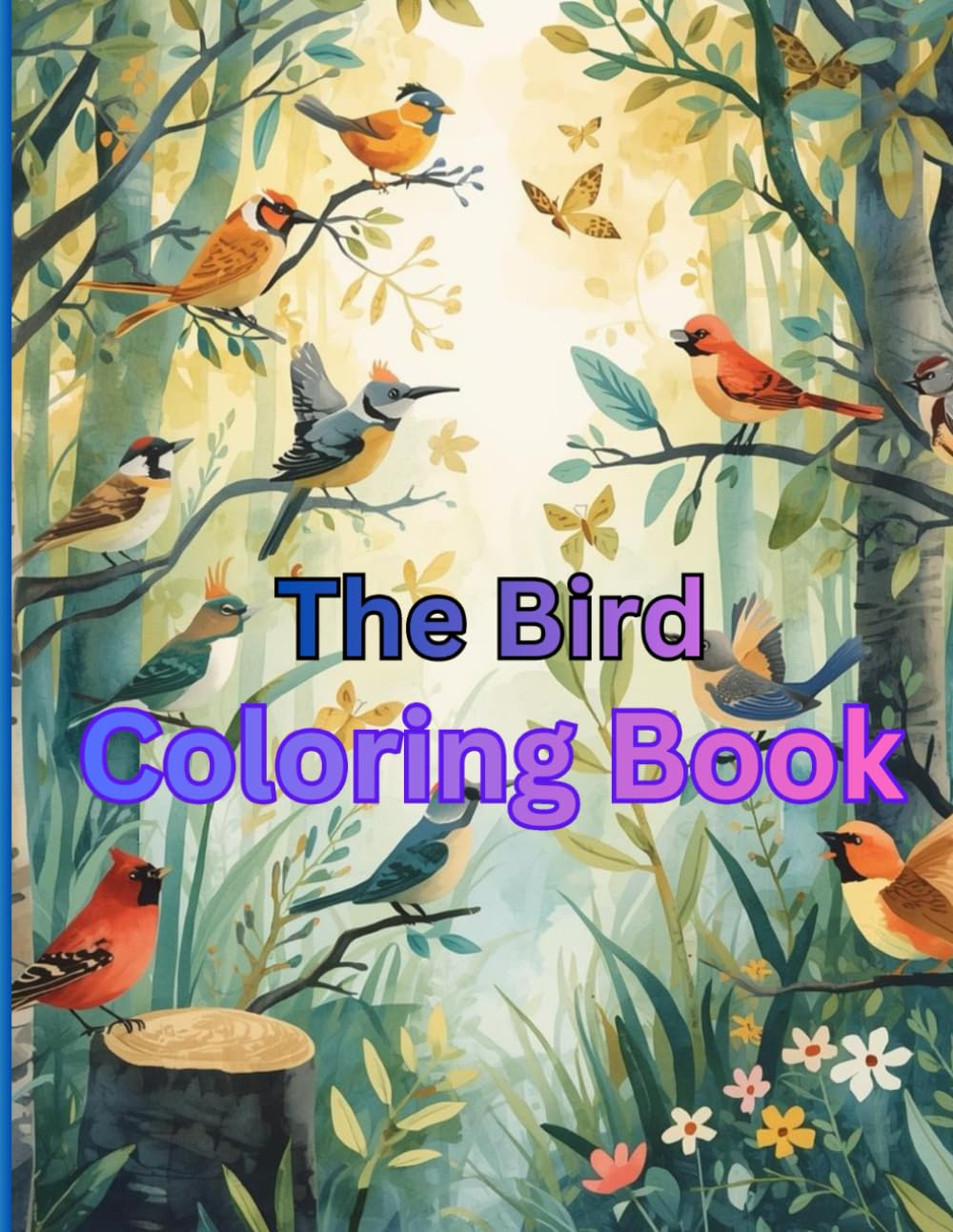 The Bird Coloring Book: Beautiful Birds to Color for Relaxation and Creativity
