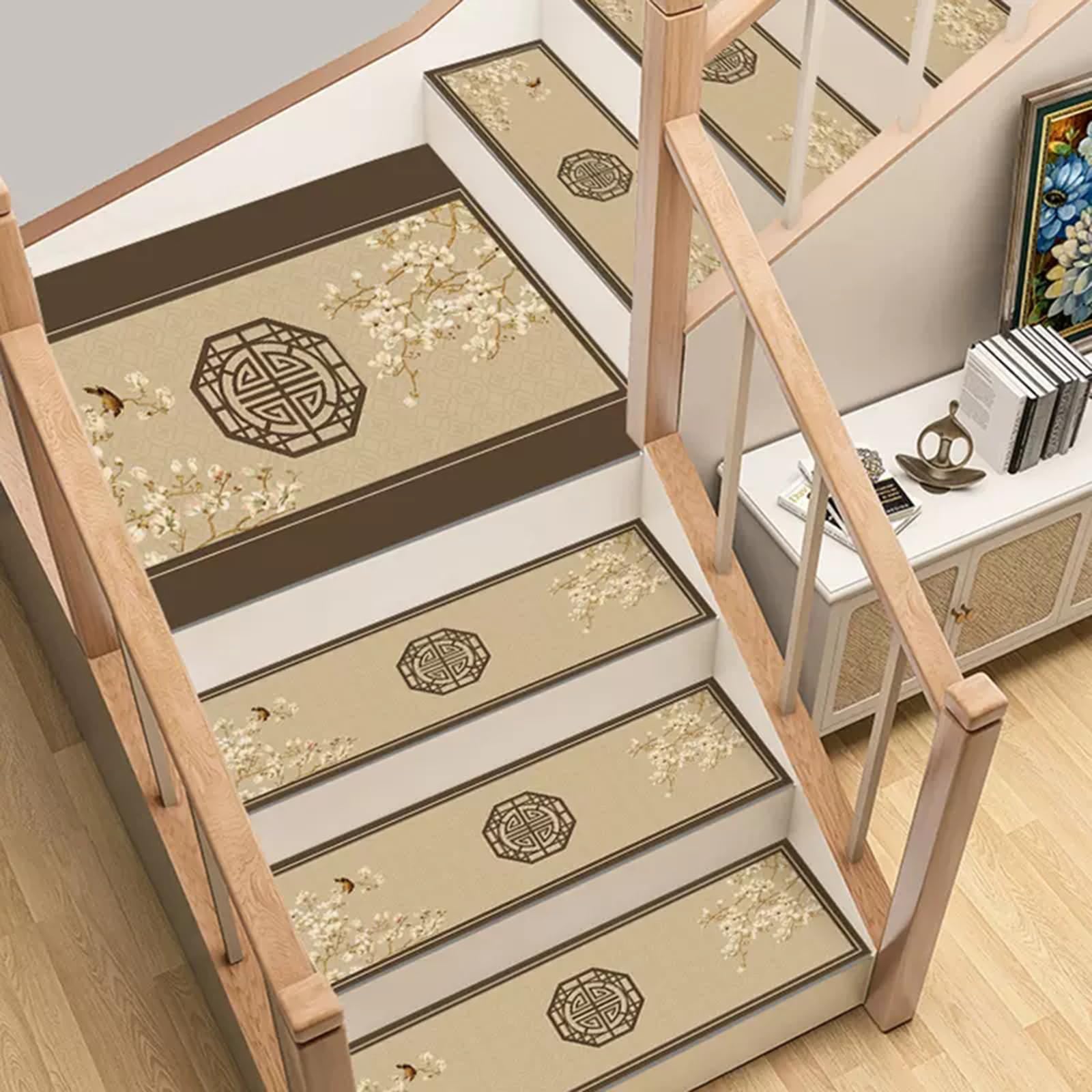 Alfombrillas antideslizantes para escaleras que evitan caídas de ancianos y niños en el hogar