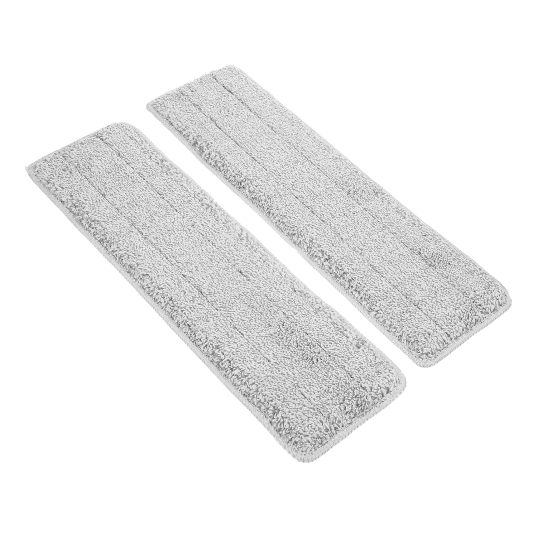 BESTYASH 3 Set Pad Ricambio per Mop Microfibra Riutilizzabili Adatti per Efficienza E Assorbimento Ottimale Compatibili con Lavapavimenti per Laminato 2 Pezzi*3