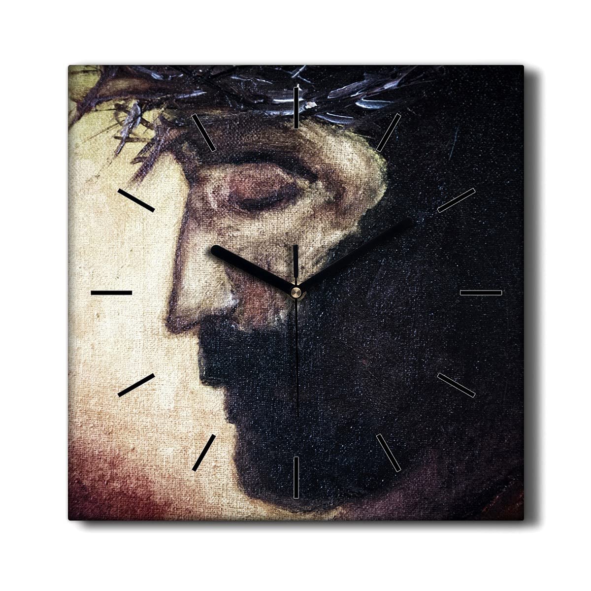 Horloge Murale sans tic-tac Jésus - Fini le Bruit dans Votre Salon