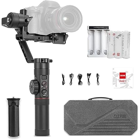 ZHIYUN CRANE 2 [Official] Handheld Gimbal Stabilizer for DSLR & Mirrorless Camera