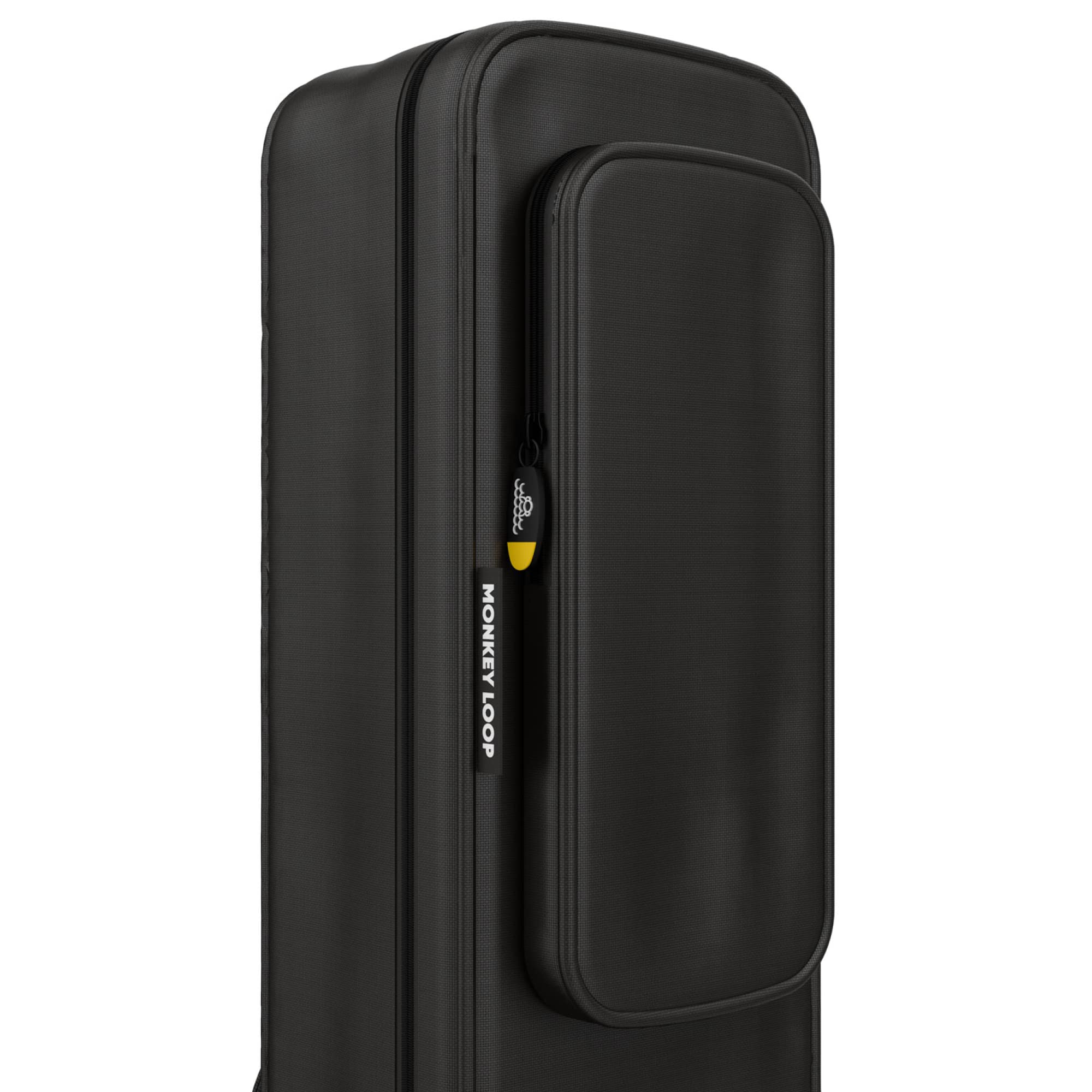 Monkey Loop Jumping Electric 335 - Borsa per Chitarra con Imbottitura da 18 mm - Borsa per Chitarra Elettrica tipo 335 - Tre Tasche Esterne - Cinghie Regolabili - Materiale Resistente all´Acqua