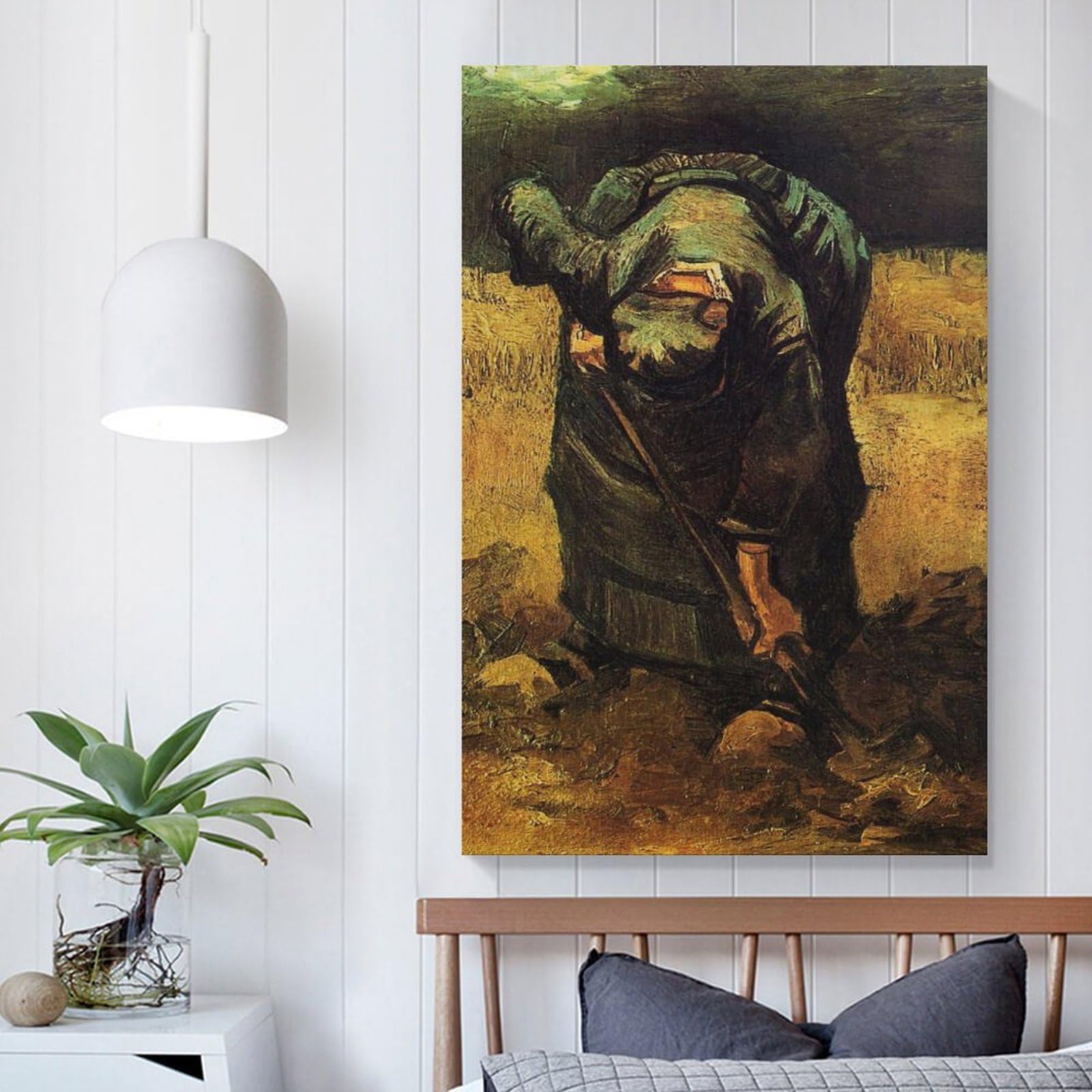 Amazon.co.jp: フィンセント・ファン・ゴッホ ポスト印象派の農婦の土