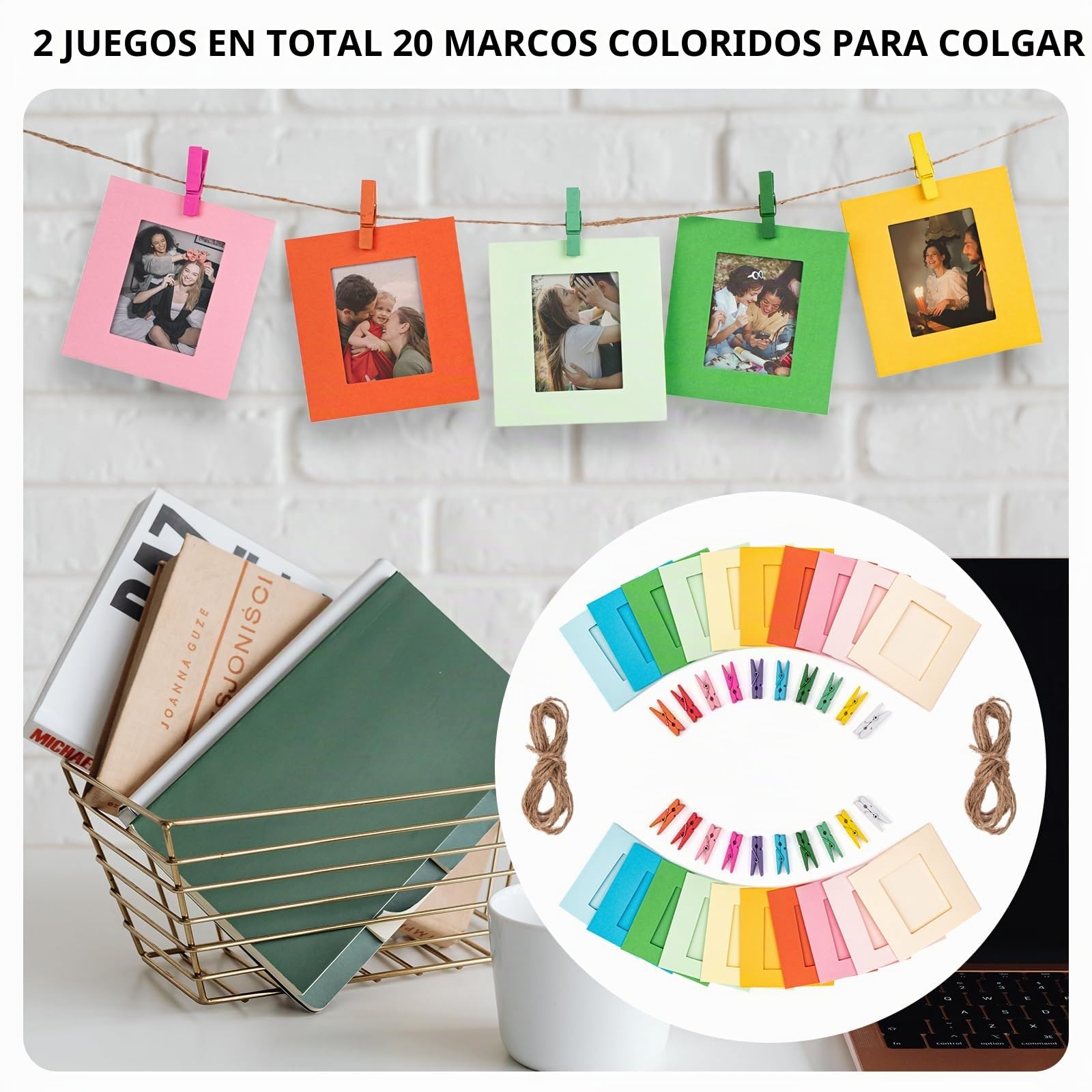 8 en 1 - Kit de Accesorios de Fotos 2x3 Compatible con Película Fujifilm Instax Mini (54 x 86 mm) - Instax Mini 13 41 12 11 99 8 7 9 90 50 40 EVO Cámara Instantánea
