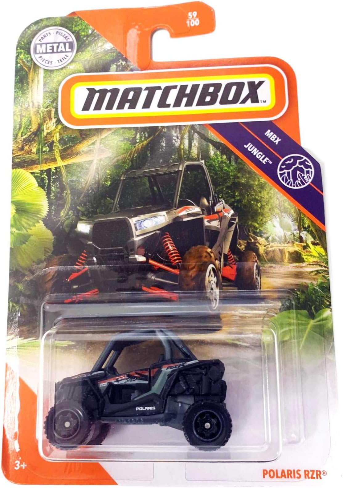 2020 MBX Jungle 59/100 - Polaris RZR (Black)