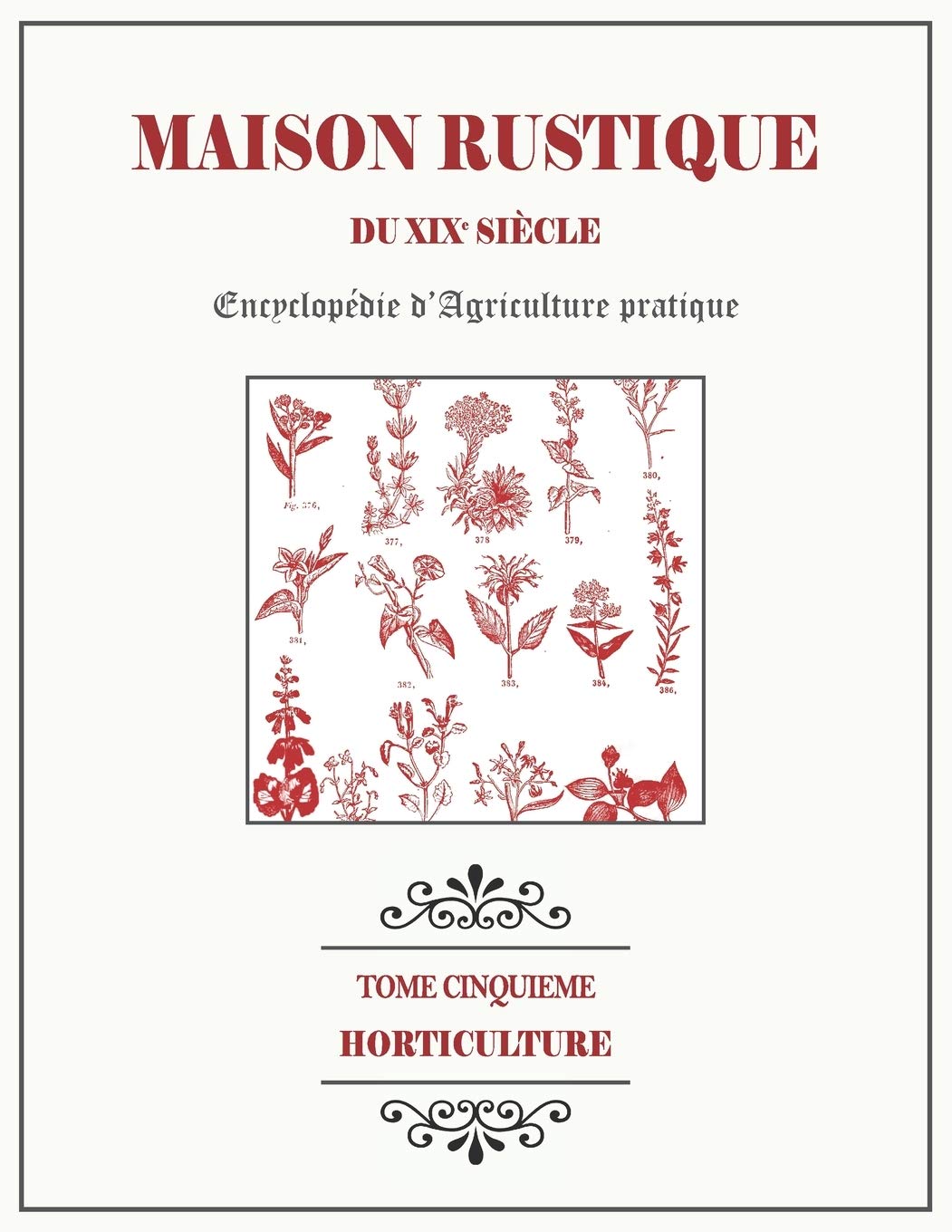MAISON RUSTIQUE DU XIXe SIÈCLE - TOME 5 - Horticulture: Encyclopédie d'Agriculture Pratique