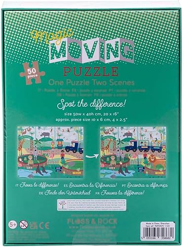 Miniatura 2 de Floss & Rock Jungle Magic - Rompecabezas de 50 piezas, juego de actividades para niños