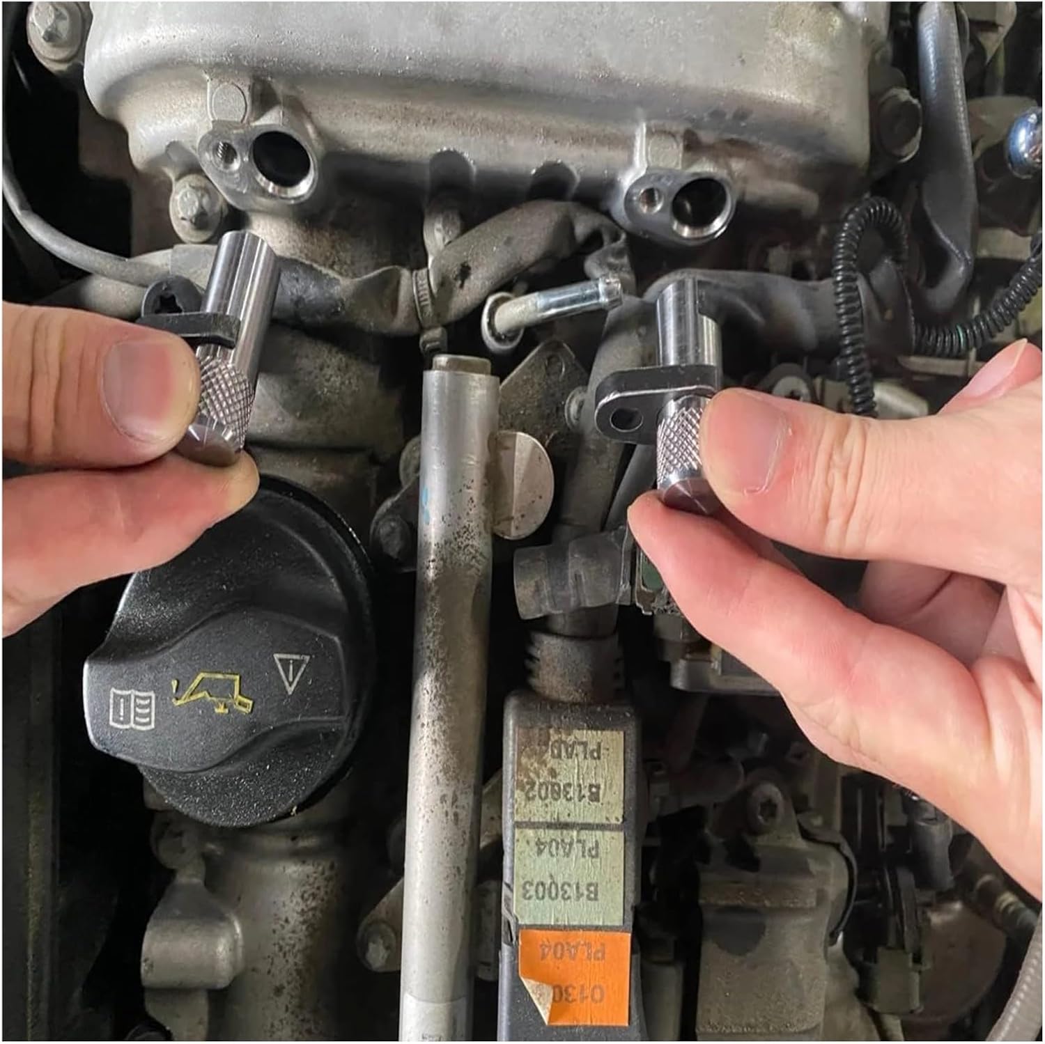 Camshaft Signal Plate Positioning Timing Tool Compatible with Mercedes Benz M270 M274 Engines