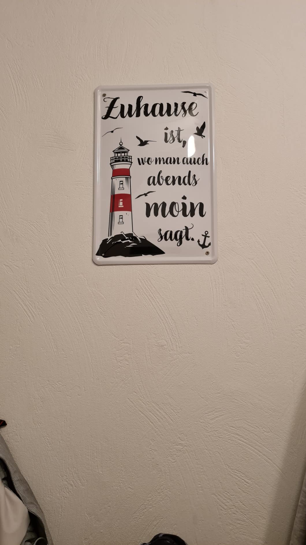 Amazon.de schilderkreis24 Blechschilder Lustiger Spruch “Zuhause ist