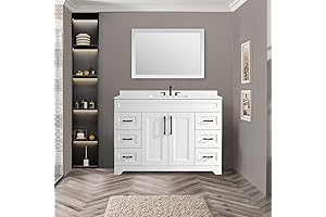 Lavish and Expansive 48-inch Bathroom Vanity Set