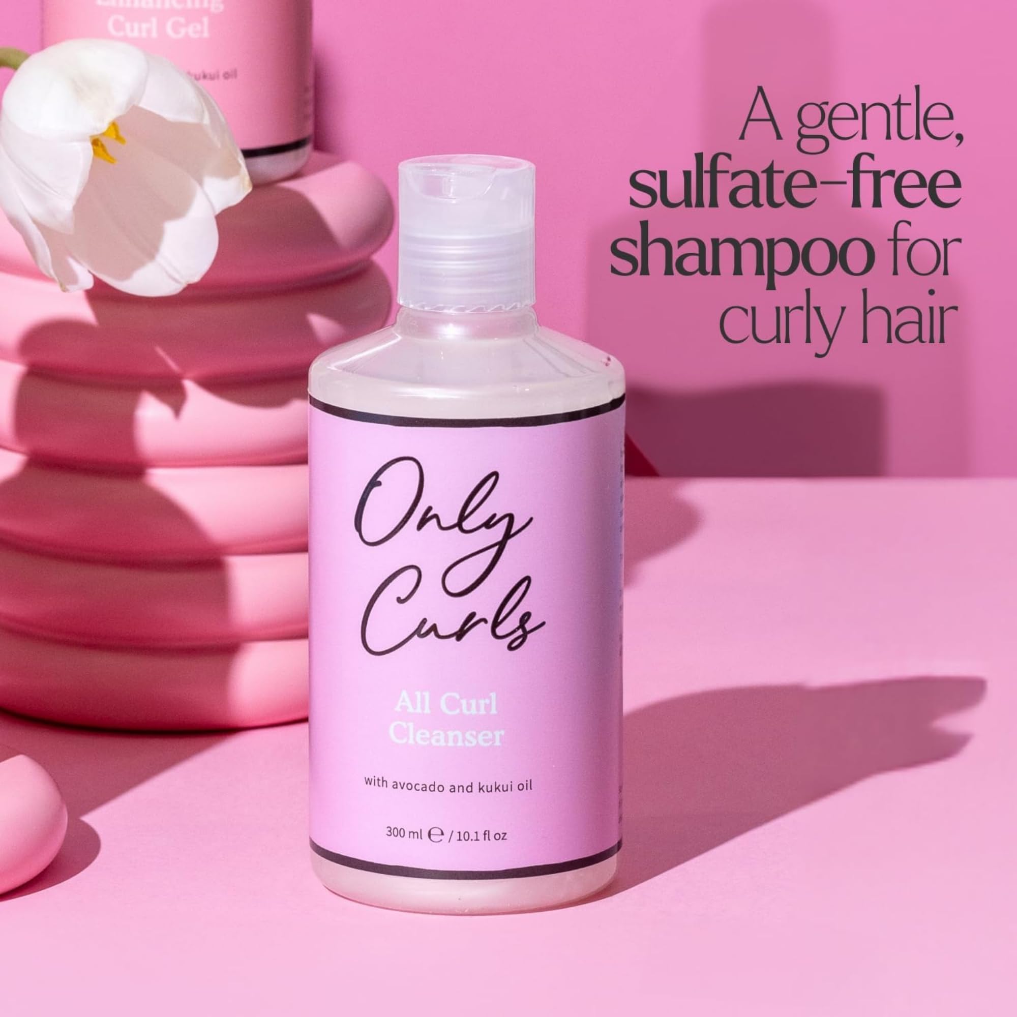 Only Curls All Curl Cleanser Duo, Curly Hair Care Shampoo, Sulphate-free, Gentle Formula, Hydrating - Image 2