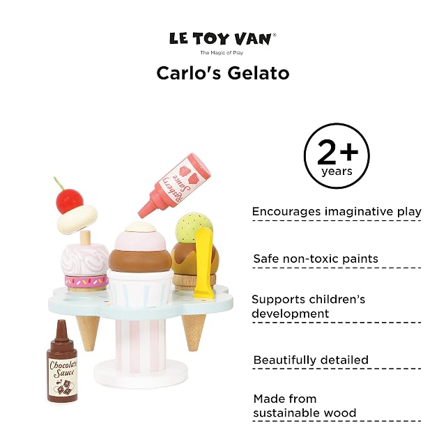 Foto 6 de 6 de Le Toy Van TV310 Wooden Toy, Gelato