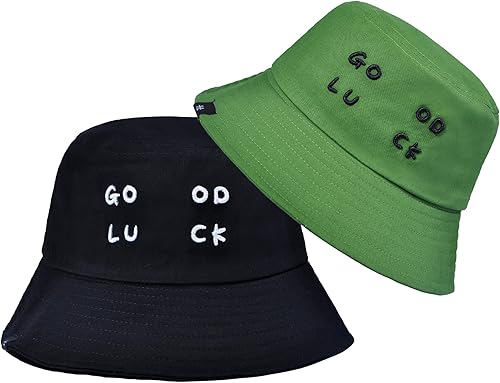 DANLAN Sombrero de pescador de verano para mujer, sombrero de sol para pesca al aire libre, paquete de 2