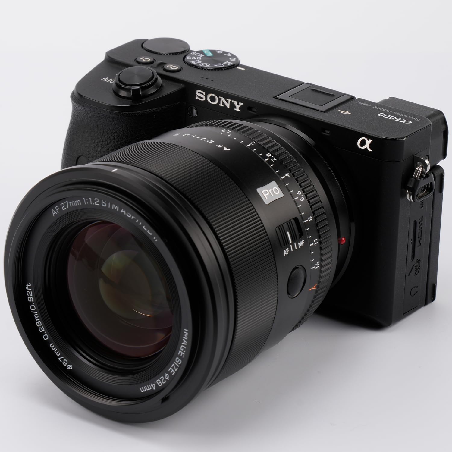 Amazon.com : VILTROX 27mm F1.2 Lens, Autofocus Large Aperture APS 