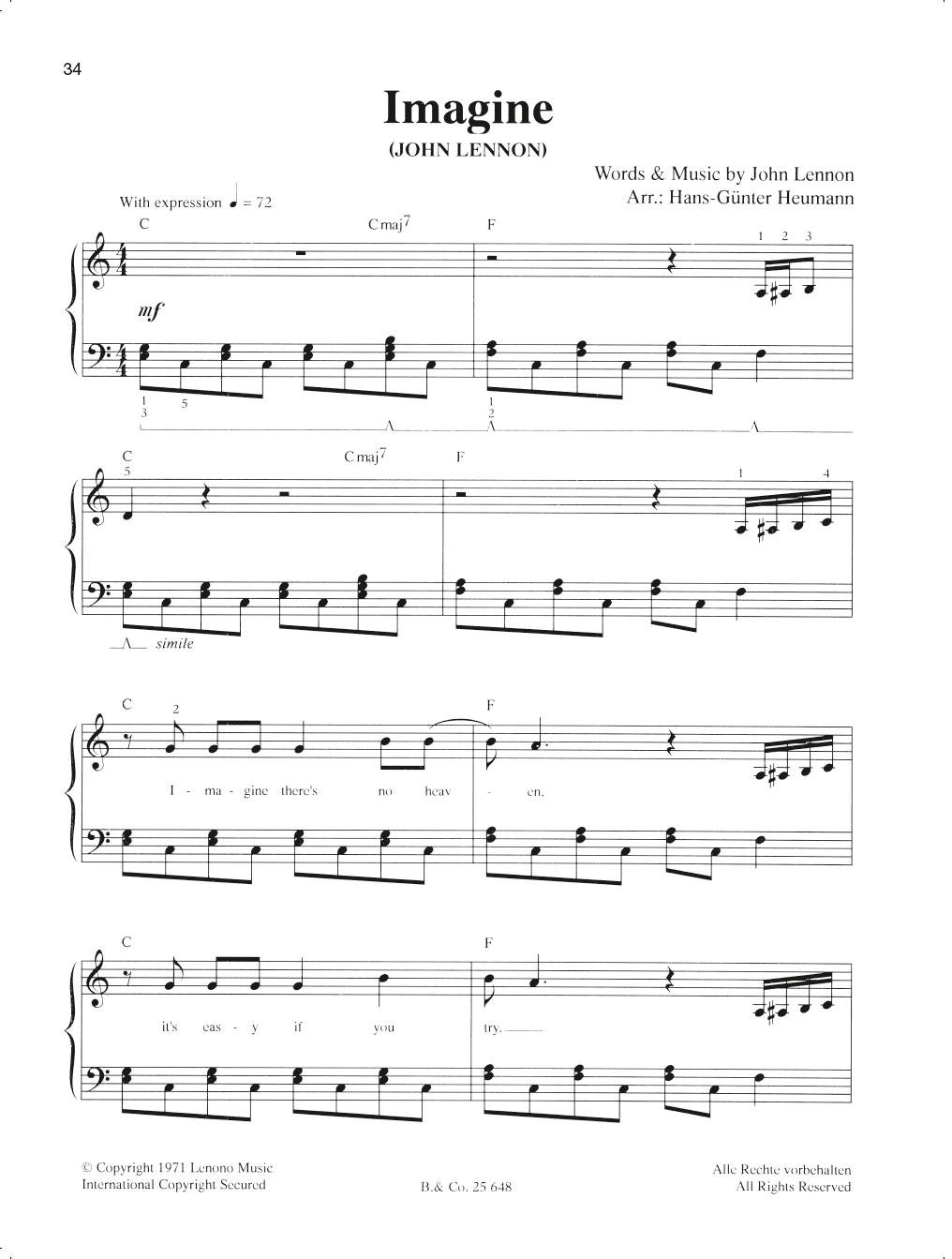Hans-gunter heumann: die gro e jubilaumsausgabe piano: 125 Leichte Arrangements für Klavier