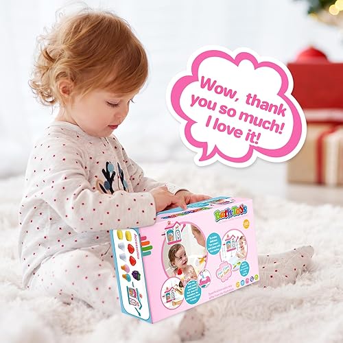 Miniatura 9 de Juguetes de baño para niñas de 3, 4, 5, 6, 7, 8 años, juguete de baño para hacer helado de burbujas, juguetes de ducha, juguetes de baño para niños