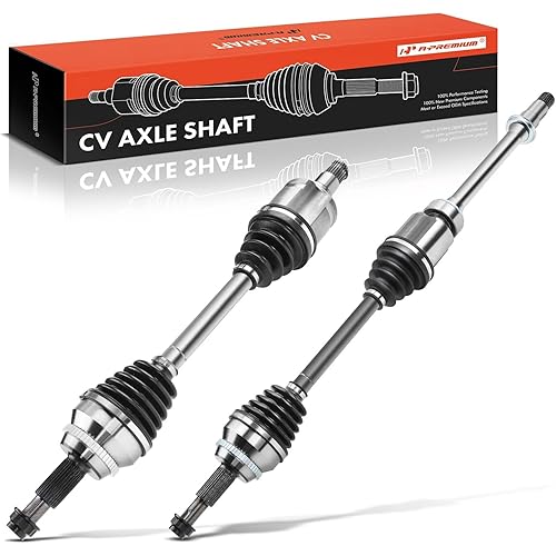 A-Premium Pair (2) Front CV Axle Shaft Assembly Compatible with Toyota Camry 2007-2017, Avalon 2008-2016 & Lexus ES350 2007-2018, Driver and Passenger Side