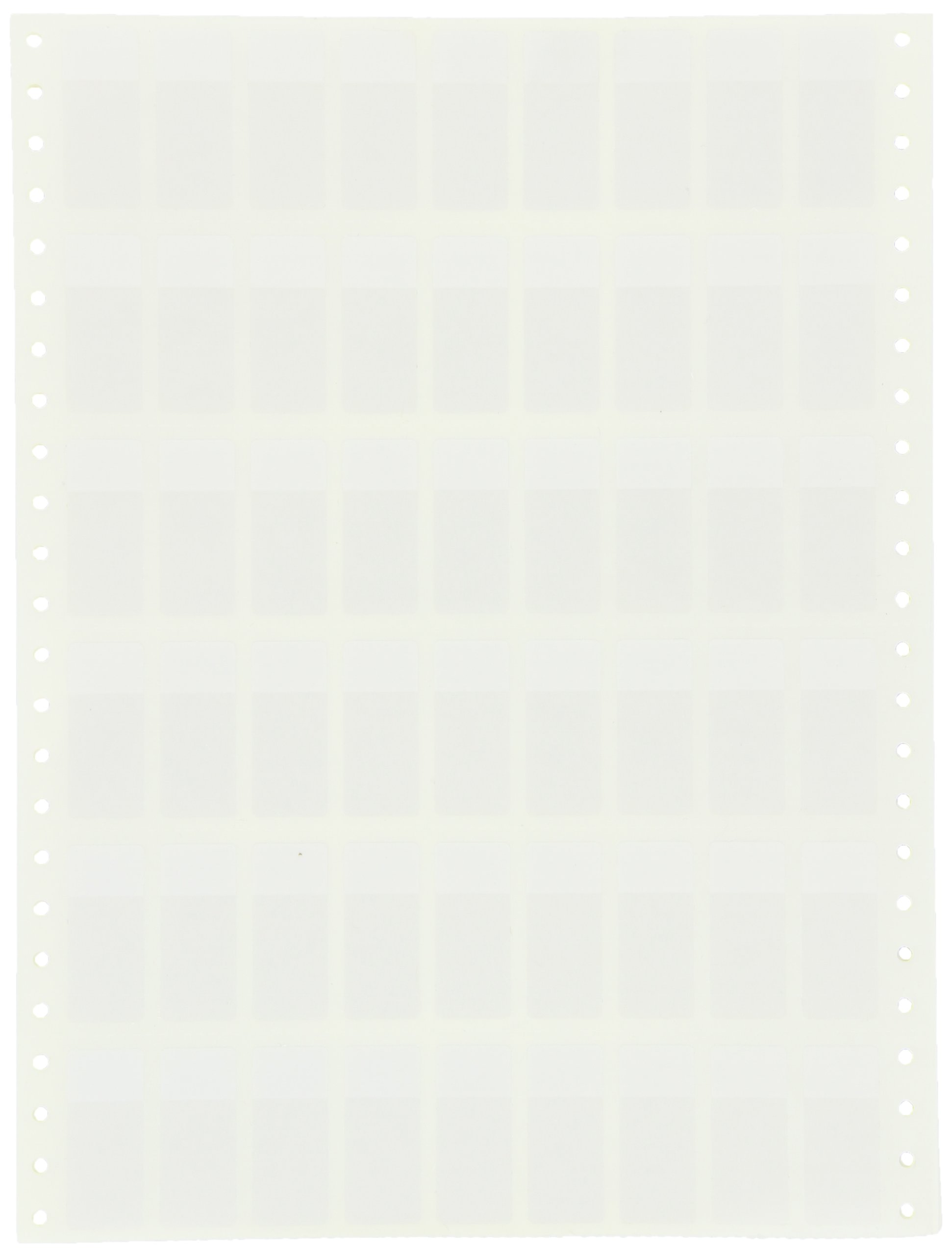 Brady DAT-36-292-1 0.750" Width x 1.750" Height, B-292 Self-Laminating Vinyl, Matte Finish White/Translucent Datab Dot Matrix Printable Label (Pack of 1000)