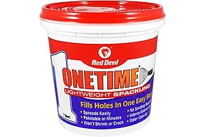 Red Devil ONETIME Spackling: Your Key to Sparkling Wall Perfection