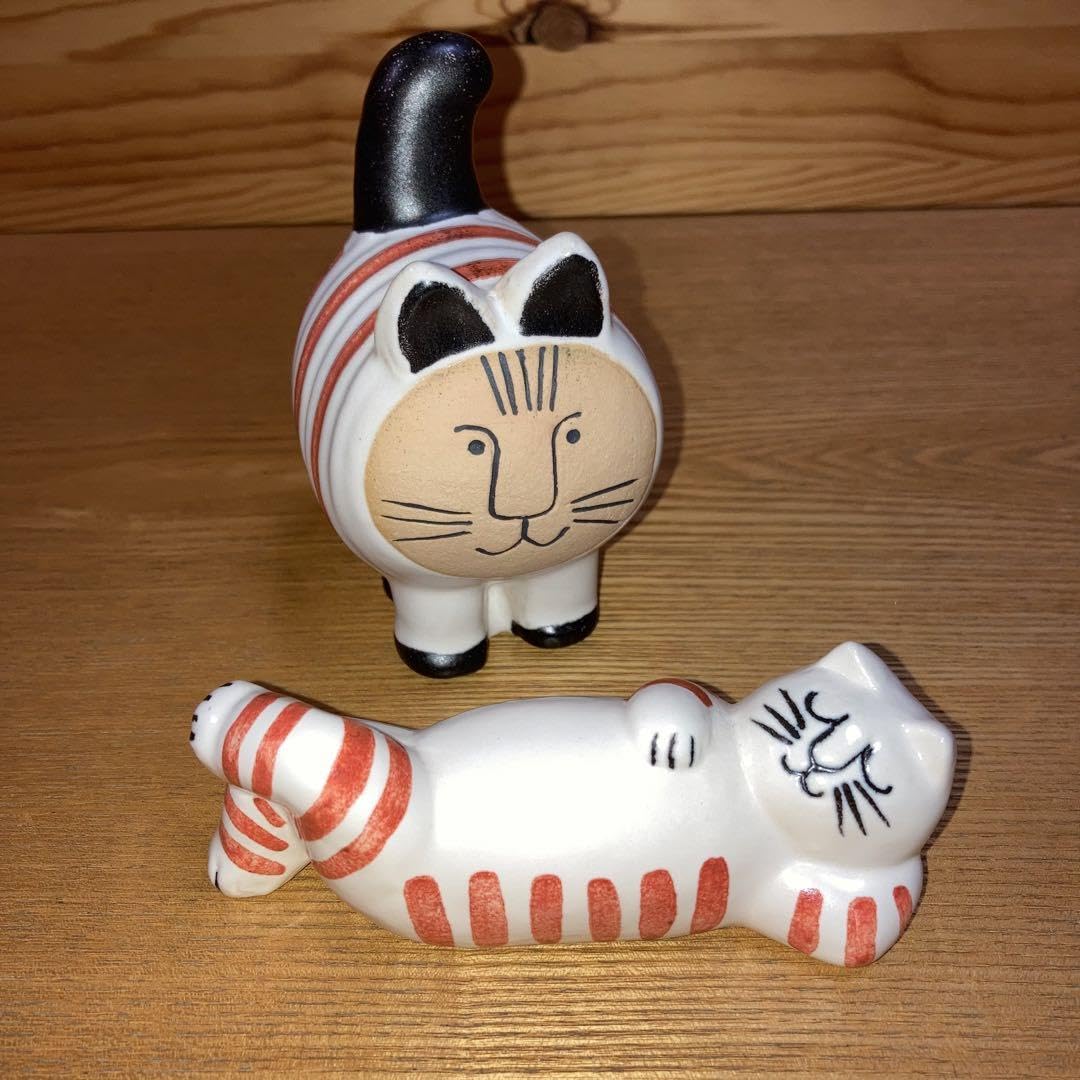 新品　リサラーソン スウェーデンのねるねことdieci cat 2個セット Amazon.co.jp: リサラーソン スウェーデンのねるねことdieci cat