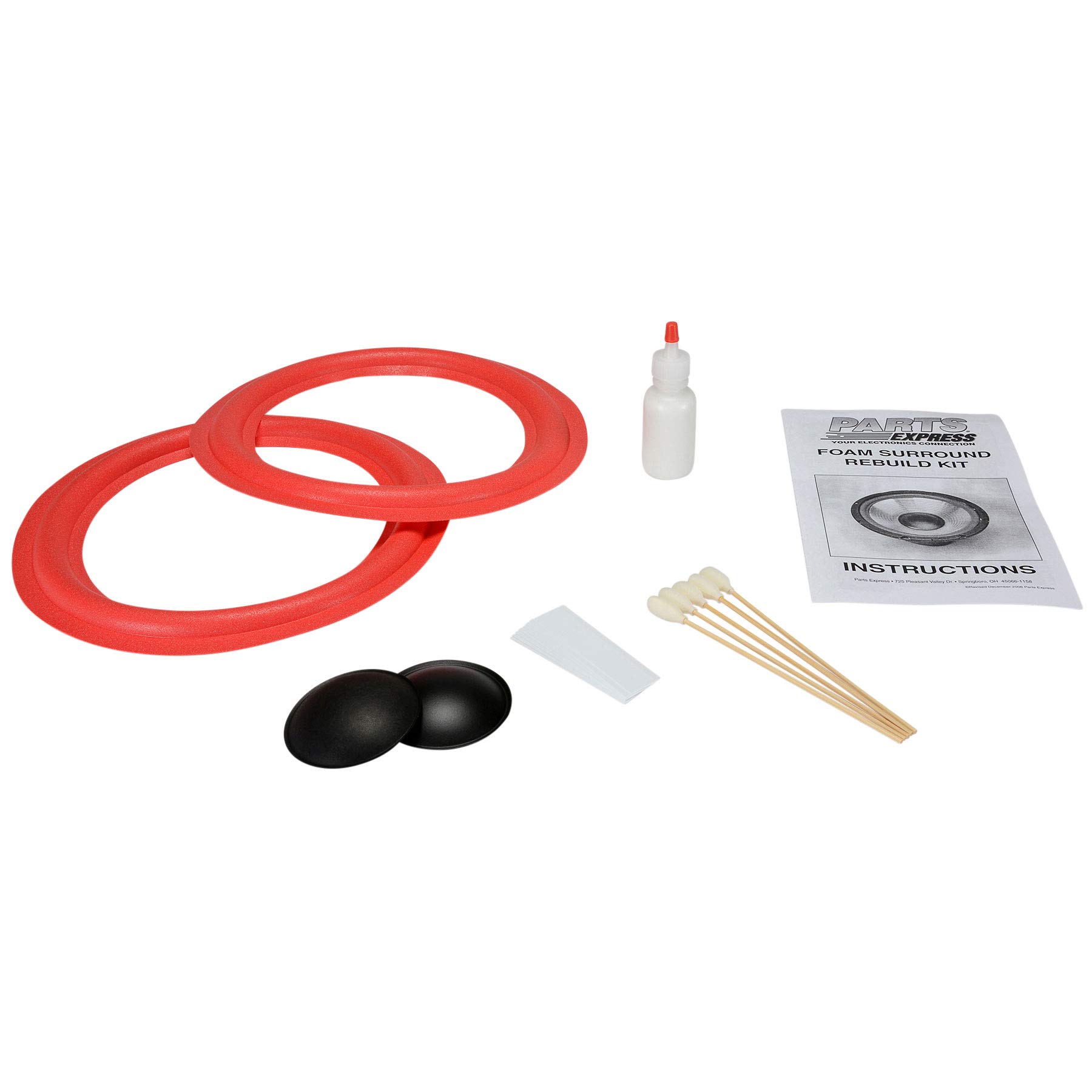 Parts Express Speaker Surround Re-Foam Repair Kit for 10