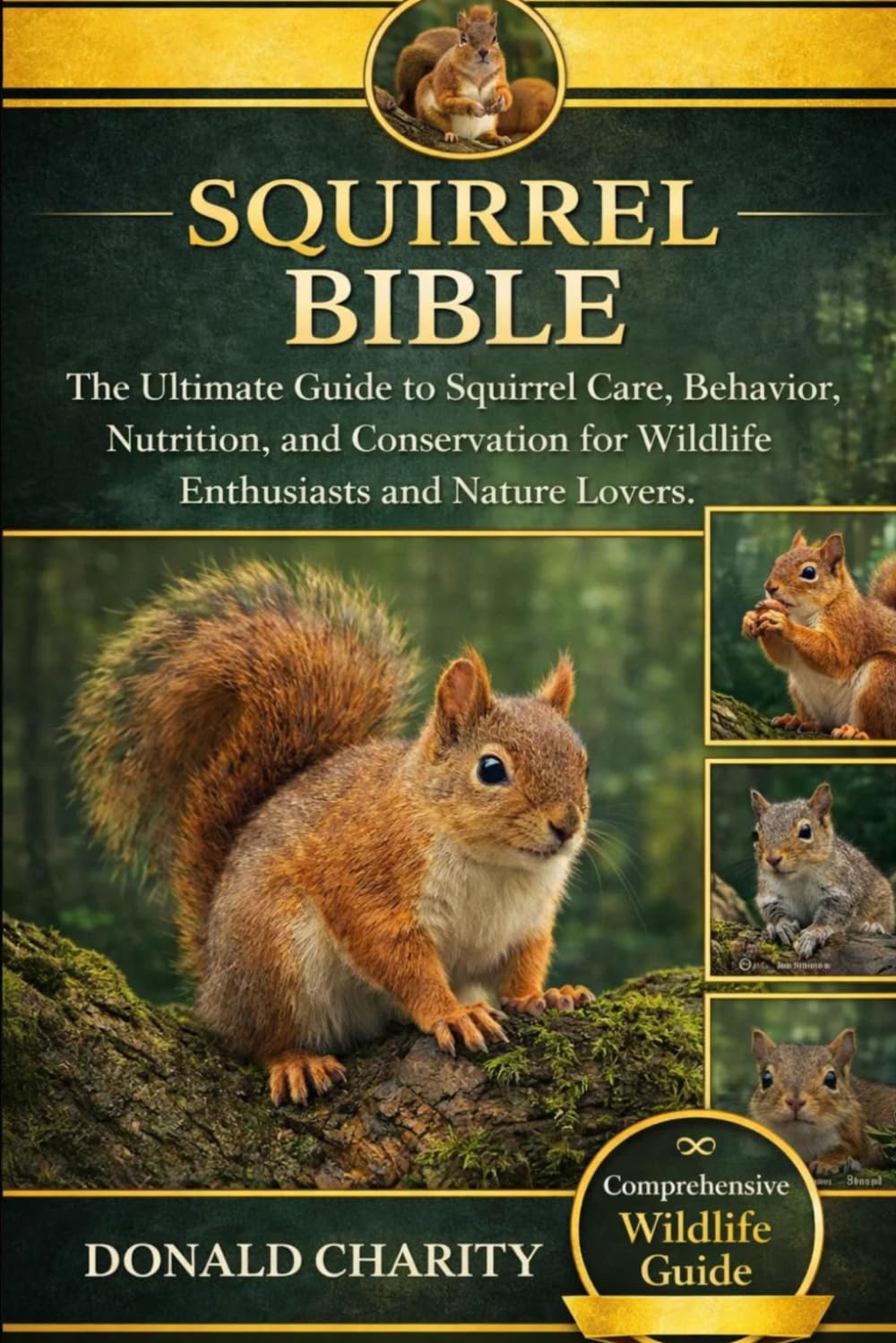 SQUIRREL BIBLE: The Ultimate Guide to Squirrel Care, Behavior, Nutrition, and Conservation for Wildlife Enthusiasts and Nature Lovers.