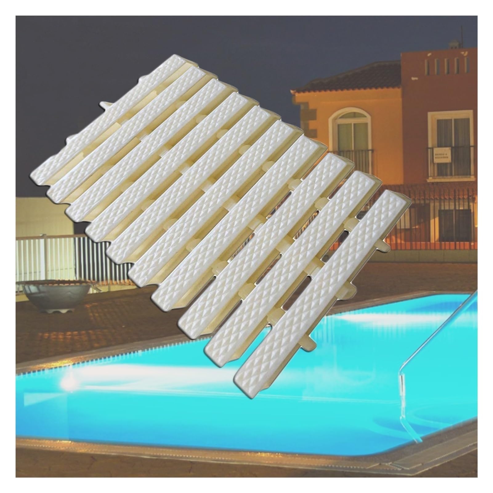 ABS Pool Drain Grate Interlocking Floor Drain Cover for Efficient Indoor & Outdoor Water Drainage Suction Cover for Gutters Durable Water Management Solution