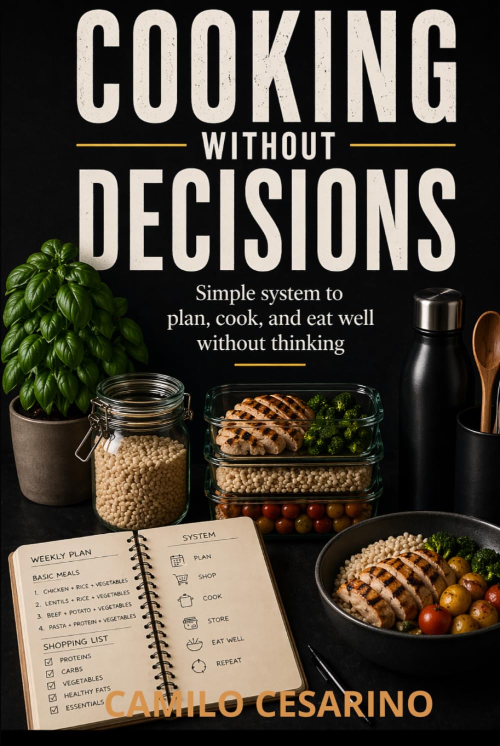 Cooking Without Decisions: Simple system to plan, cook, and eat well without thinking (Raw and Unfiltered)