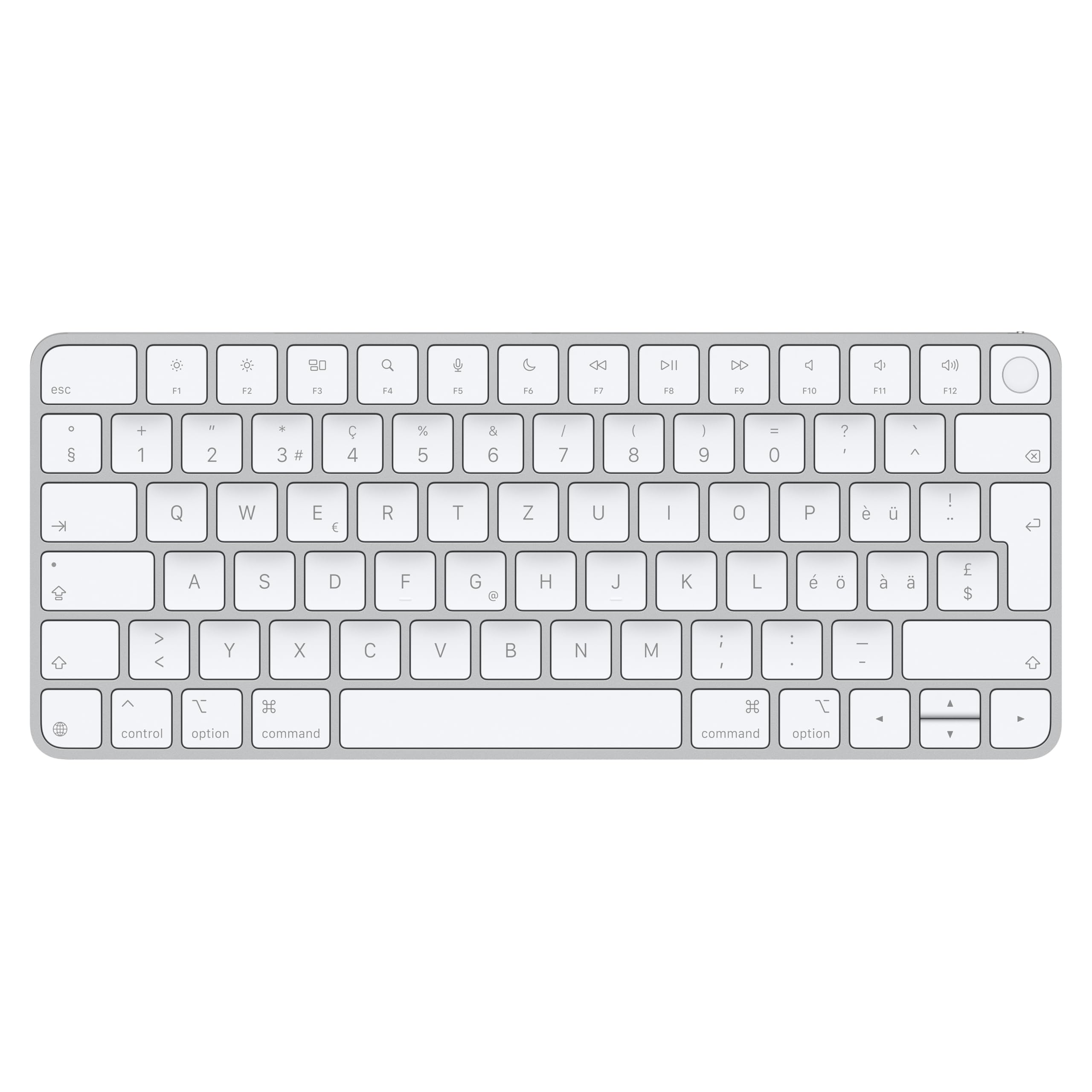 Magic Keyboard mit Touch ID für Mac Modelle mit Apple Chip – Schweiz ​​​​​​​