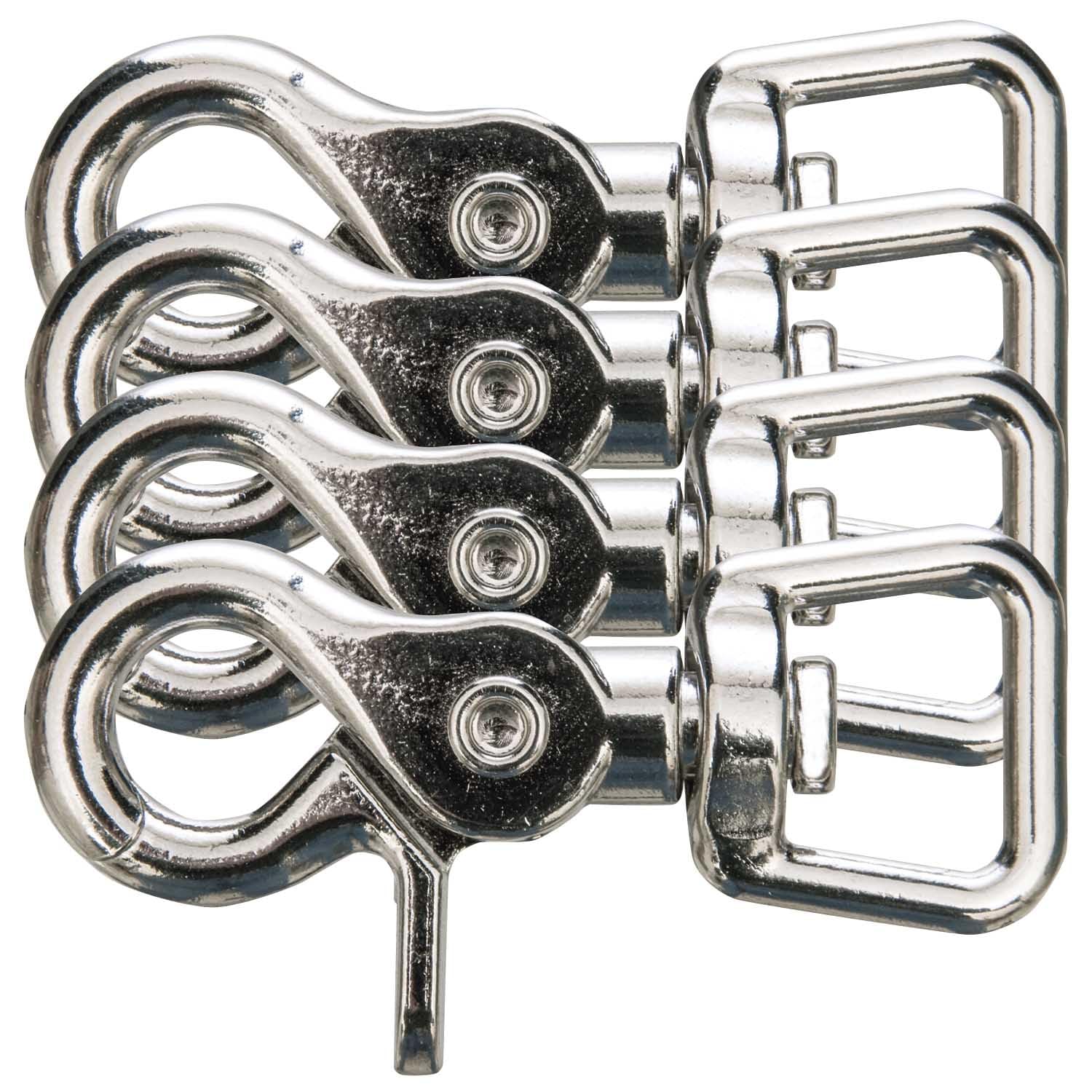 Jeffers Trigger Snap Scissor Snap Clip with Swivel Square Eye 2.5