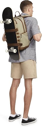 Miniatura 4 de Hurley Mochila de monopatín One and Only para hombre, Caqui, Tamaño único, One and Only - Mochila para monopatín