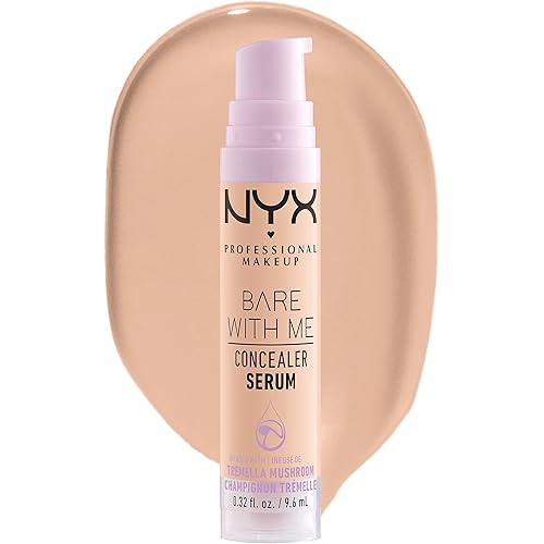 NYX PROFESSIONAL MAKEUP Bare With Me Concealer Serum, Up To 24Hr Hydration - Vanilla