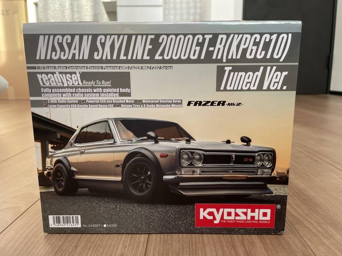 訳有 京商 FZ02 スカイライン GT-R レディセット ハコスカ 箱破れ 京商