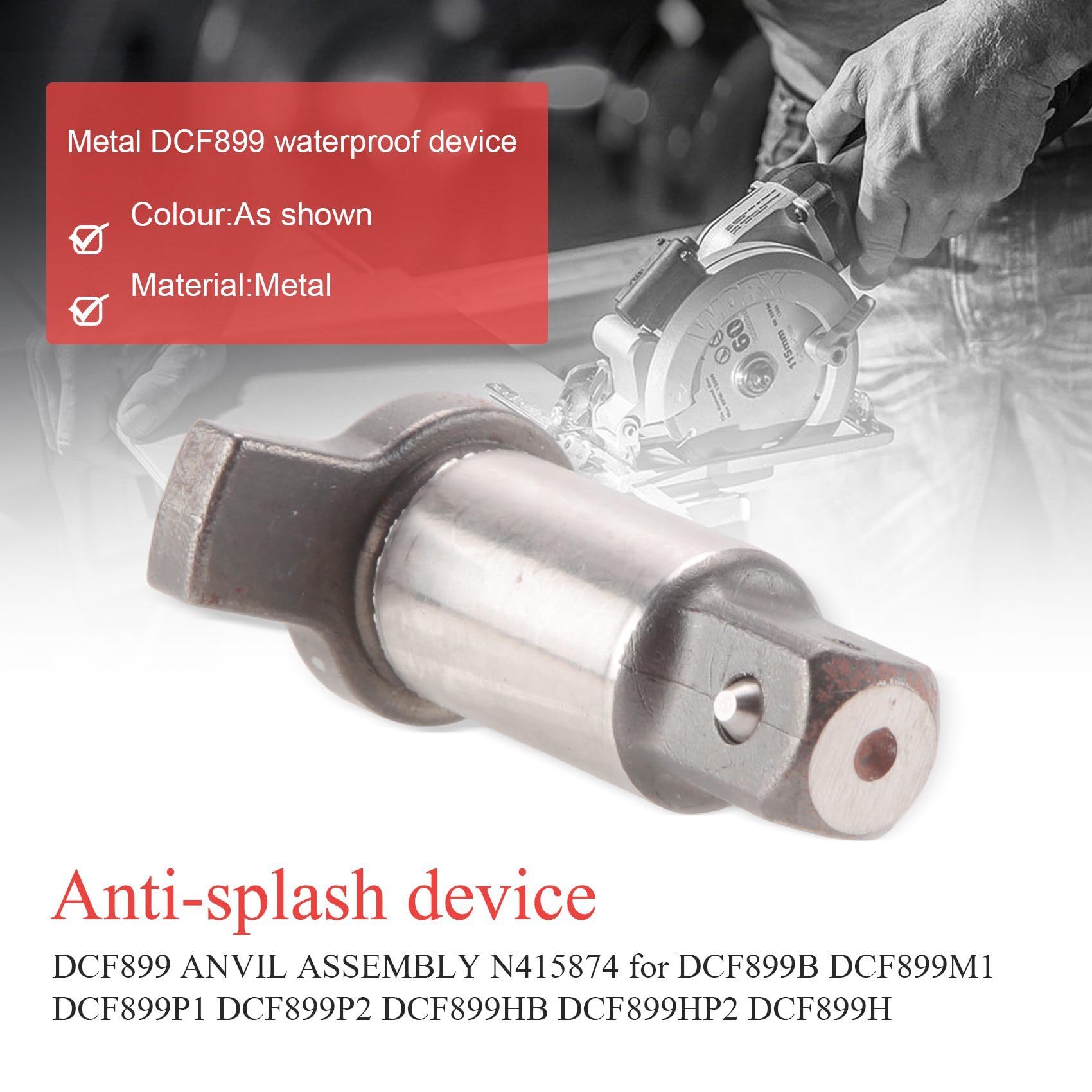 Micvtve DCF899 Assembly N415874 for DCF899B DCF899M1 DCF899P1 DCF899P2 DCF899HB DCF899HP2 DCF899H, As Shown - Image 3