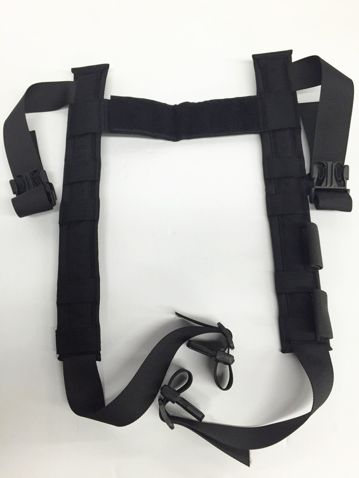 Hi-Tech Custom's Shotgun Padded H-Harness for Our Rapid Response Mini-Rig Vest (Black)