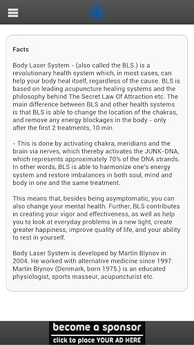 Body Laser System - Doctor App
