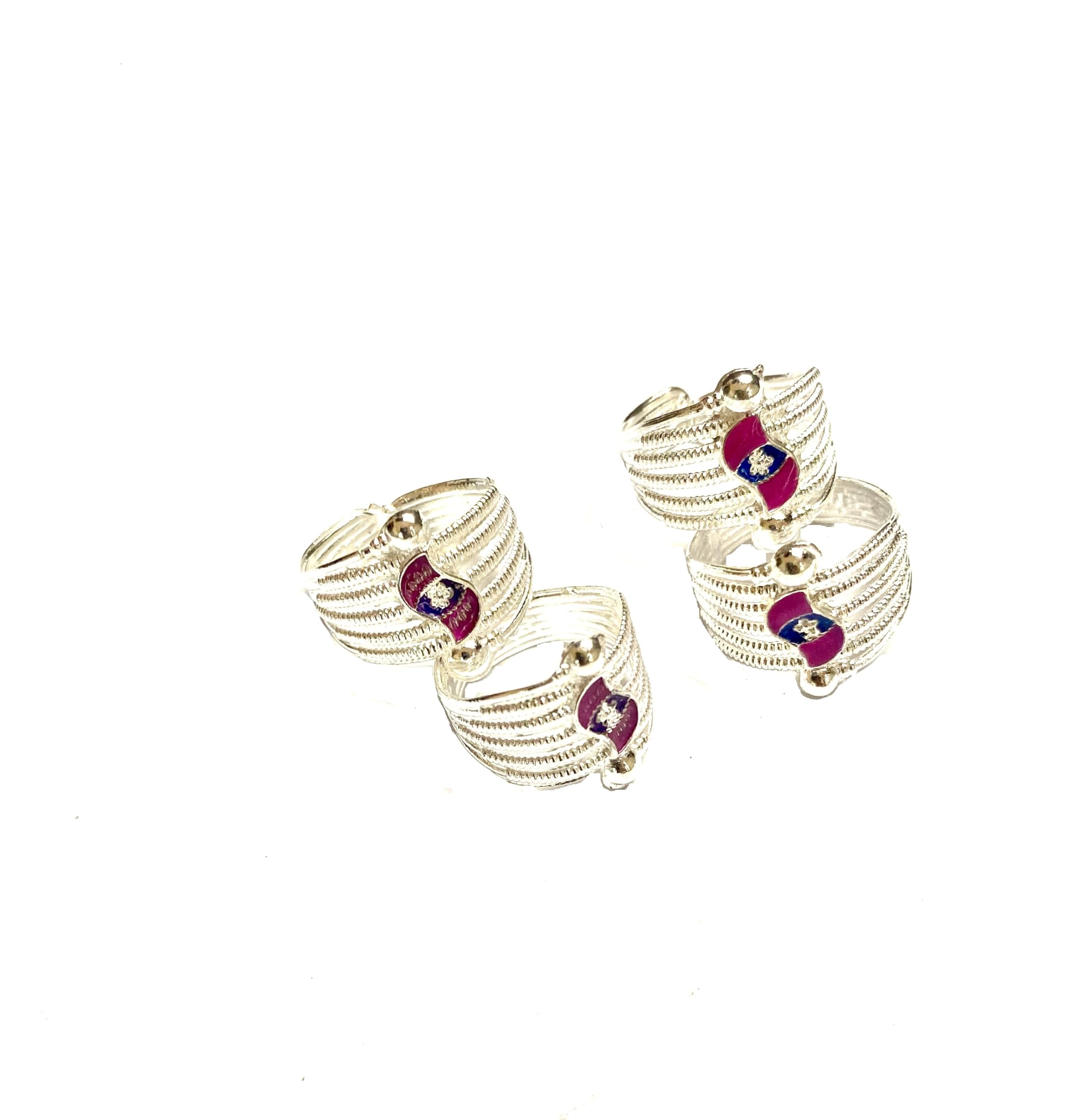 RISYANKA JEWELS Women Stylish alloy toe ring ATR40-picture-35