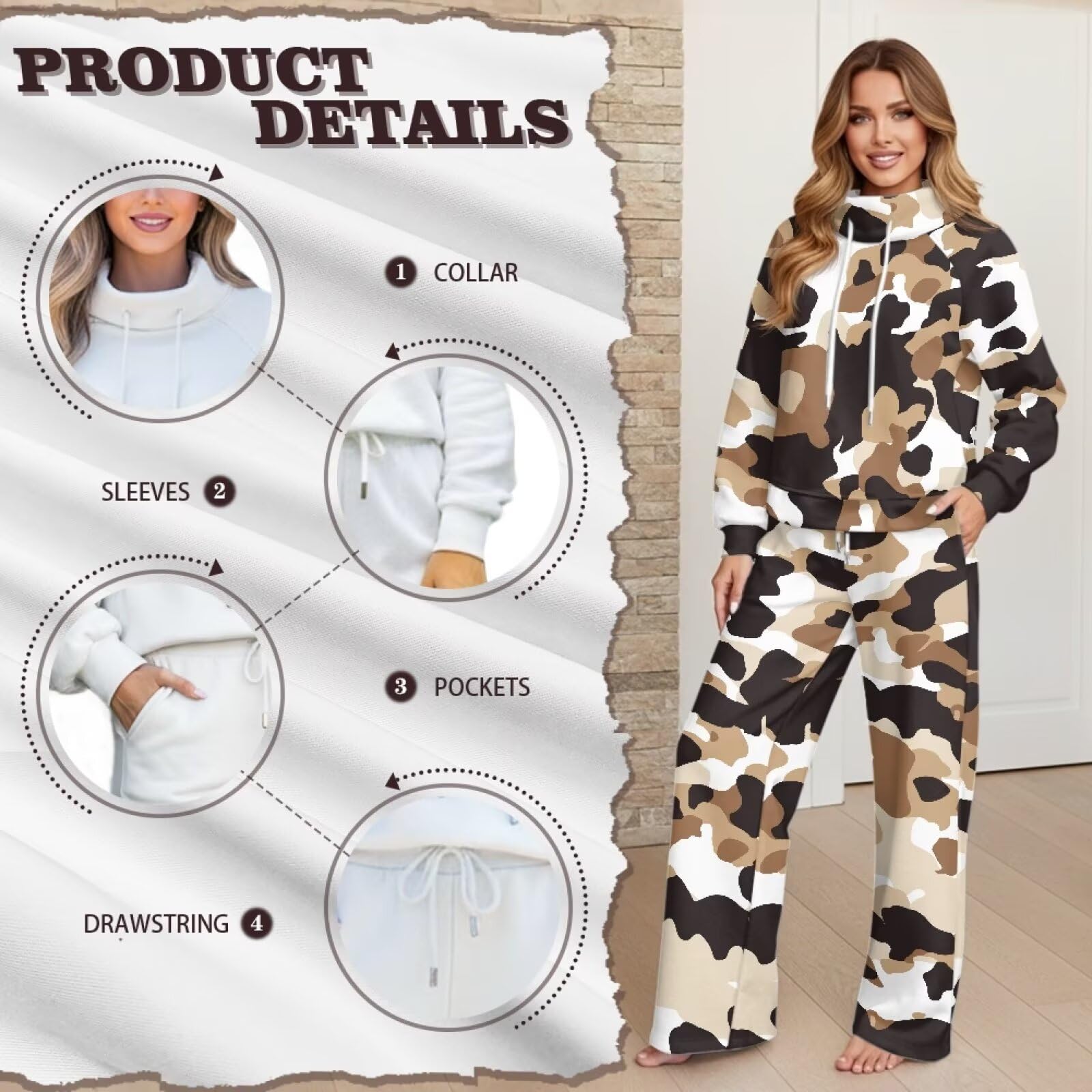 Xoenoie damskie 2-częściowe stroje plus size dres jesienny moda lotnisko podróż salon zestaw zimowe dresy XS-XL