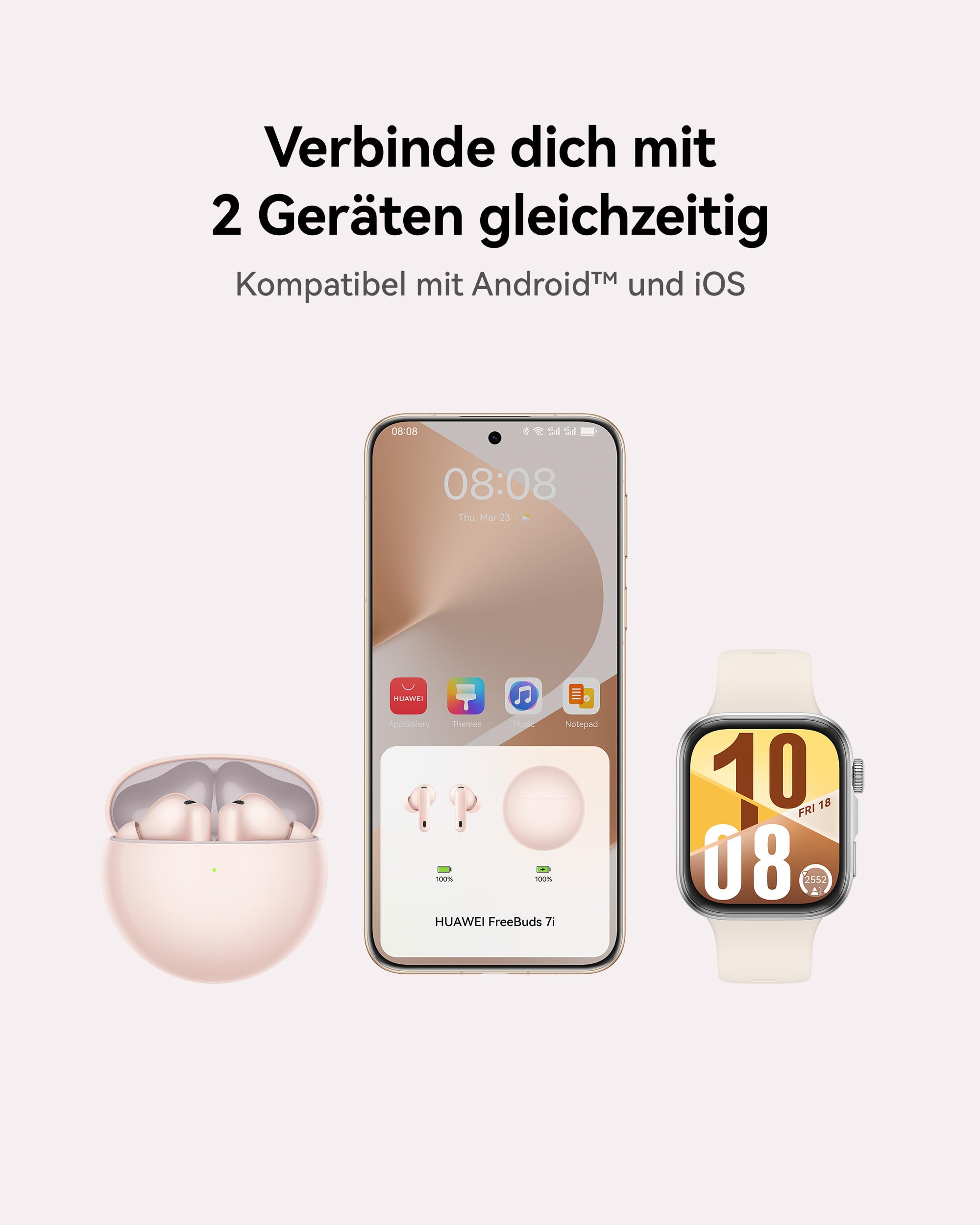 Huawei FreeBuds 7i Kabellose Kopfhörer – Bild 8