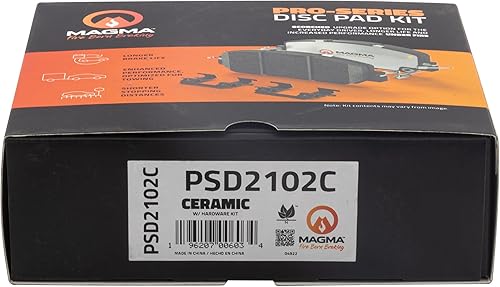 Miniatura 5 de Pro-Series PSD2102C Pastillas de freno de cerámica, traseras