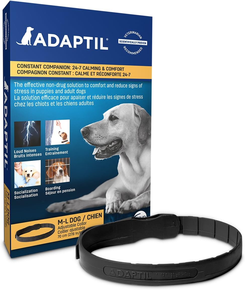 ADAPTIL Collar for Medium/Large Dogs Calms & Comforts Dogs Use